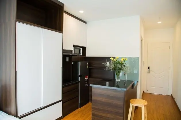 Melie Riverview Apartment - Mutfak