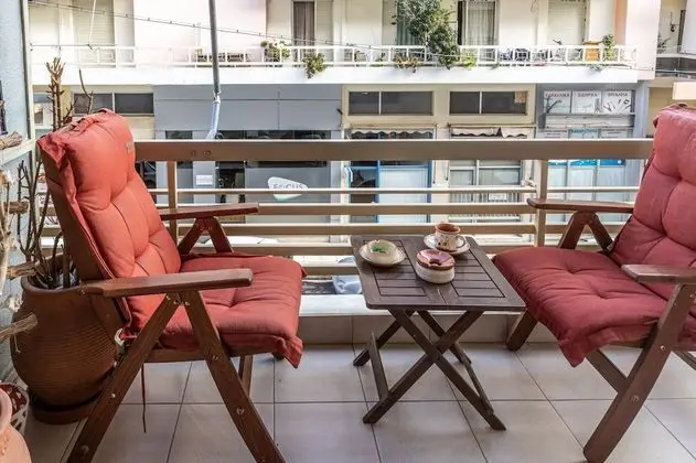 Melina's Central Flat, 5min To The Beach
