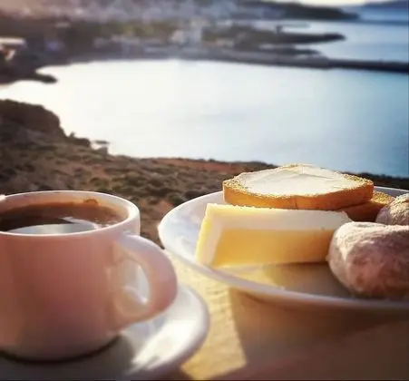 Meltemi Studios Sea View - Yerinde Yemek