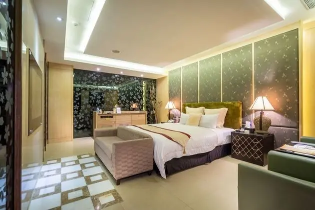 Merryday Day Motel Zhonghe Branch - Oda Düzeni