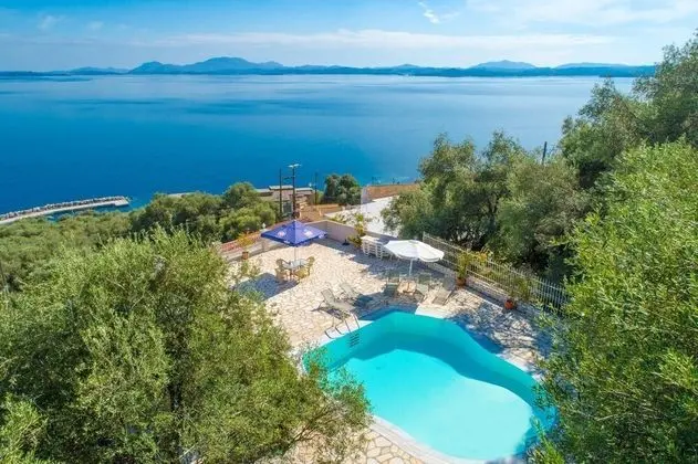 Michalis Large Private Pool Walk to Beach Sea Views A C Wifi Car Not Required Eco-friendly - 1828 - Oda