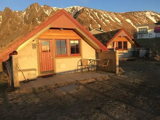 Midnattsol rom og hytter