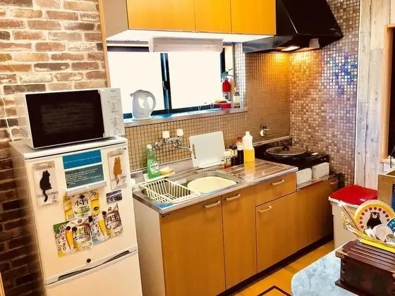 Midtown Sakura Apartment House 102 - Mutfak