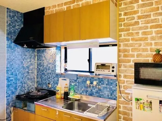 Midtown Sakura Apartment House 201 - Mutfak