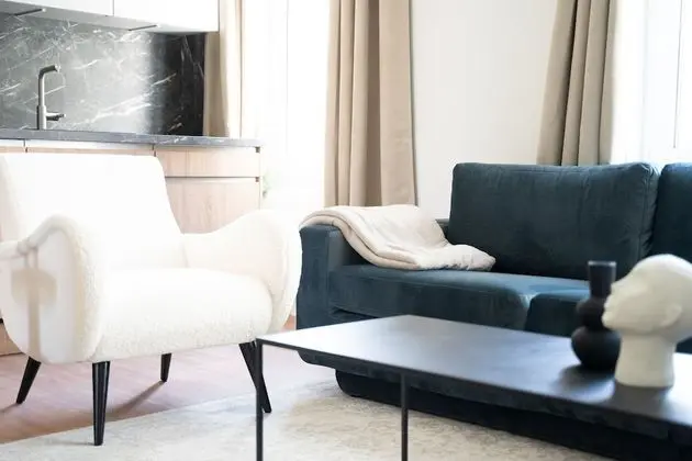 Milan Style Designer 1BR Apartment - İç Mekan