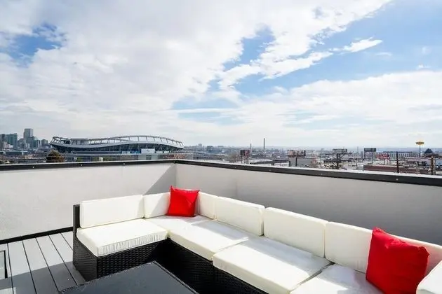 The Mile High Bohemian Retreat Roof Top Views