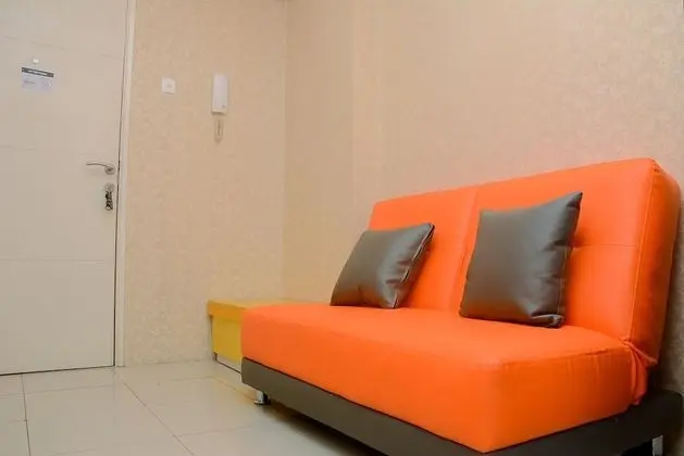 Minimalist 1BR with Pool View at Bassura City Apartment - Oda