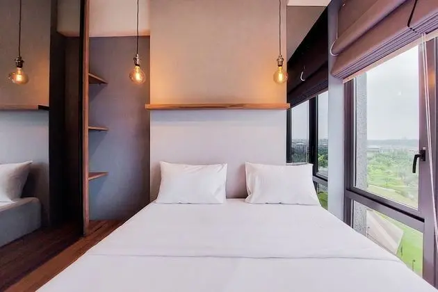 Minimalist 1Br With Study Room At Marigold Nava Park Apartment - Oda