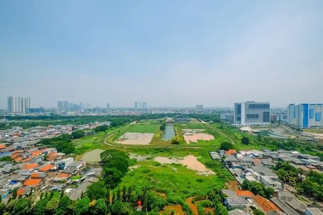 Minimalist 2BR Apartment at Green Park View