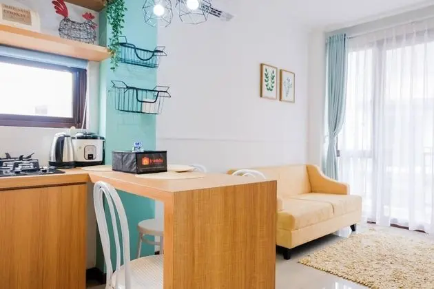 Minimalist 2BR at Asatti Apartment - Mutfak