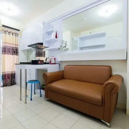 Minimalist 2BR at Green Pramuka Apartment