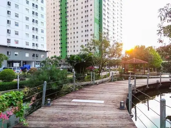 Minimalist 2BR at Green Pramuka Apartment near Shopping Mall