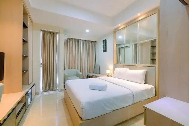 Minimalist with City View Studio @ Menteng Park Apartment