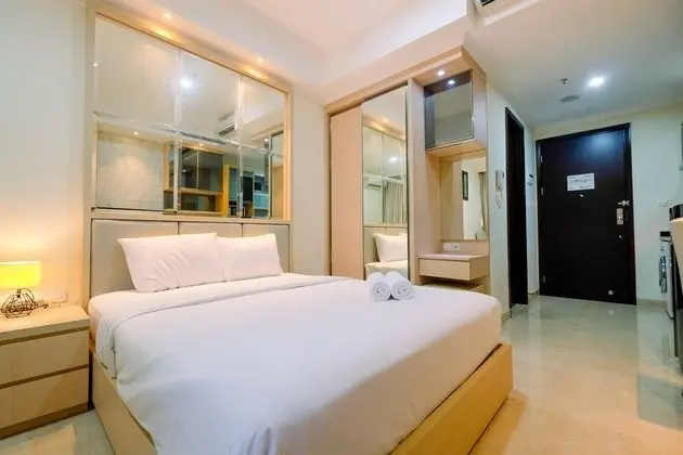 Minimalist with City View Studio @ Menteng Park Apartment - Oda