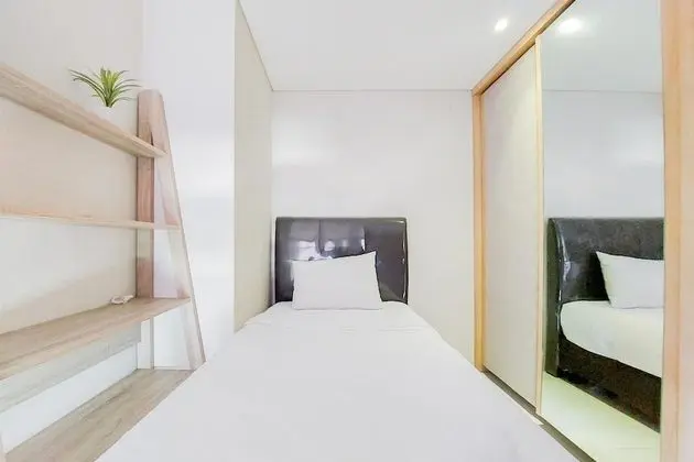 Minimalist And Comfort Design 2Br At Akasa Pure Living Bsd Apartment - Oda