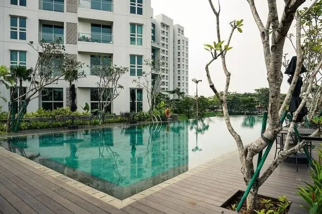 Minimalist and Cozy 2BR Citralake Suites Apartment