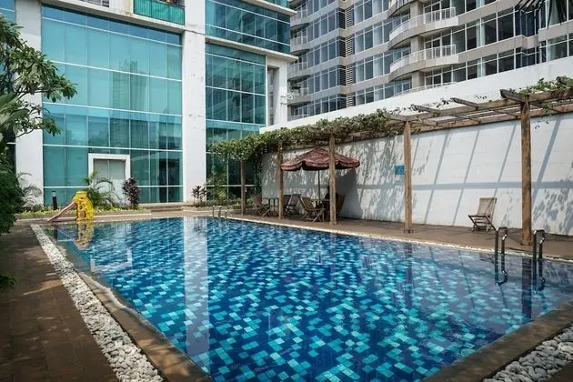 Minimalist And Cozy Studio At Ambassade Kuningan Apartment