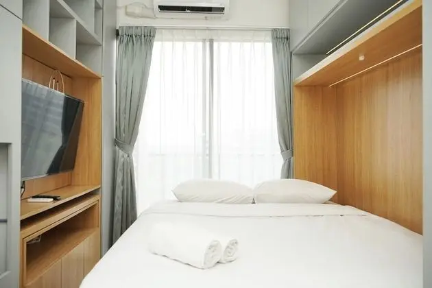 Minimalist And Cozy Studio At Sky House Bsd Apartment - Oda
