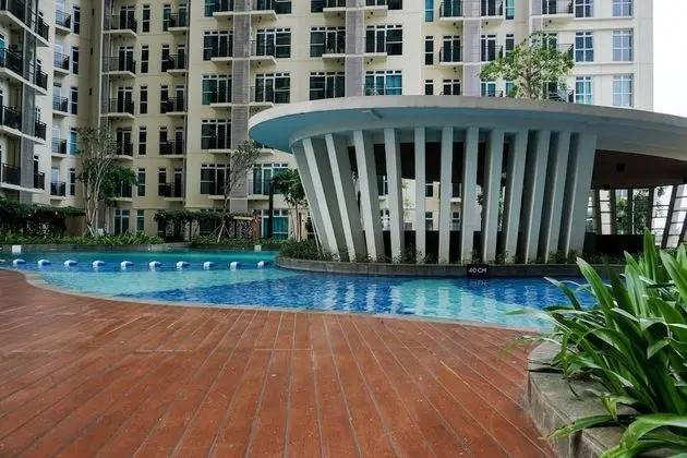 Minimalist and Relaxing 1BR Apartment at Puri Orchard