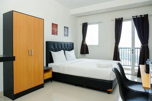 Minimalist Signature Park Grande Studio Apartment With City View At - Öne Çıkan Resim