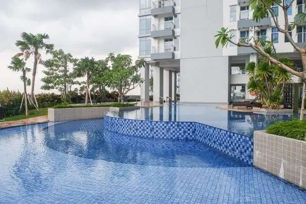 Minimalist Studio Apartment Connected To Pakuwon Mall At Supermall Mansion