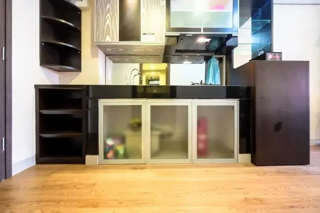 Minimalist Studio Apartment at H Residence - Mutfak