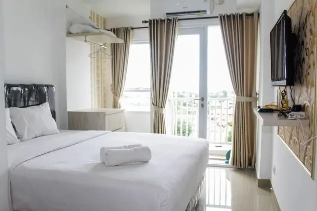 Minimalist Studio Apartment at Poris 88 with City View - Öne Çıkan Resim