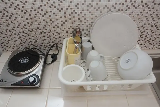 Minimalist Studio Dave Apartment for 2 Pax - Mutfak
