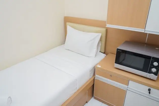 Minimalist Studio Room At Aeropolis Residence Apartment - İç Mekan