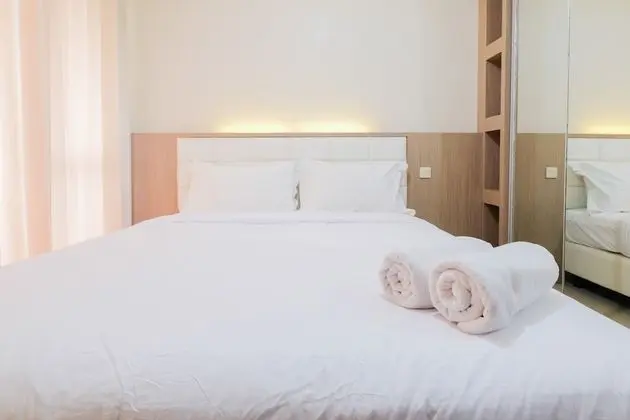 Minimalist Studio Room with City View @ Tifolia Apartment