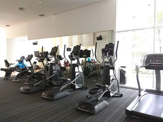 Modern 2BR Apartment at 1 Park Residence with Maid Room - Fitness