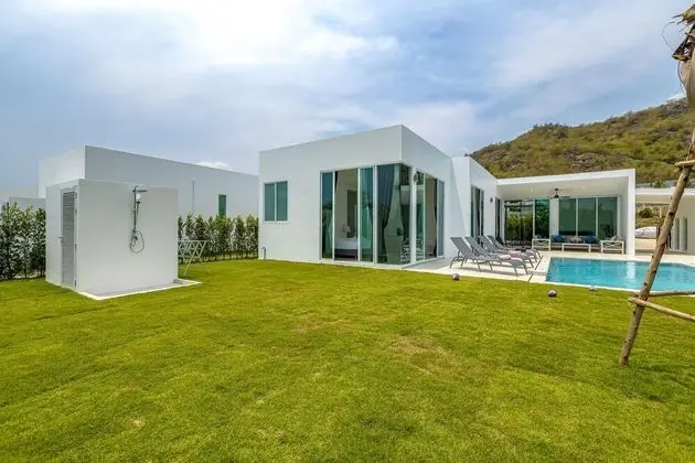 Modern 3 BR Private Pool Villa PMK-A1 - Dış Mekan