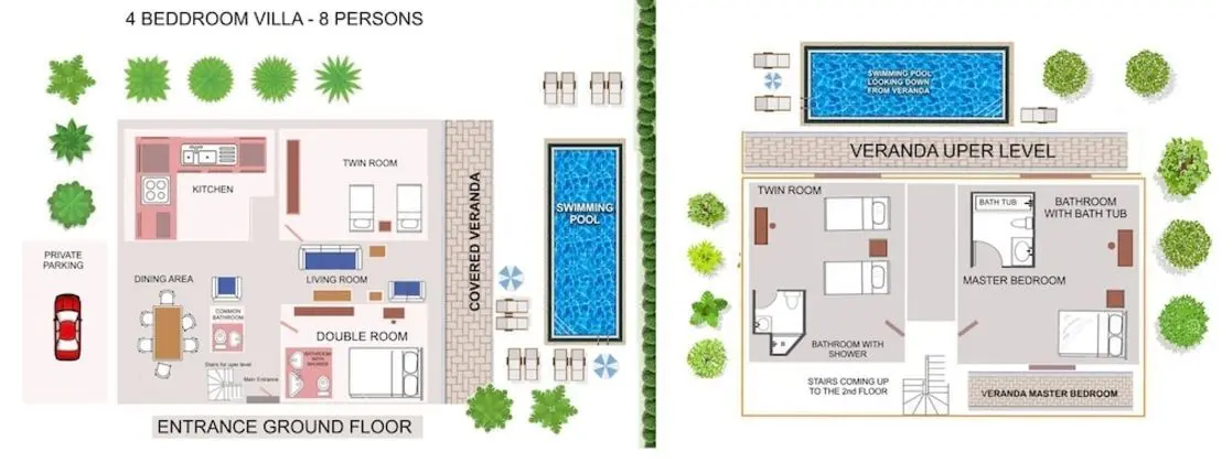 Modern 4-bedroom Villa