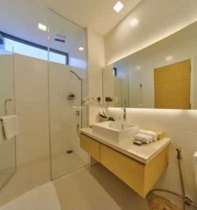 Modern 4 BR villa-golf view for family - Banyo Tipleri