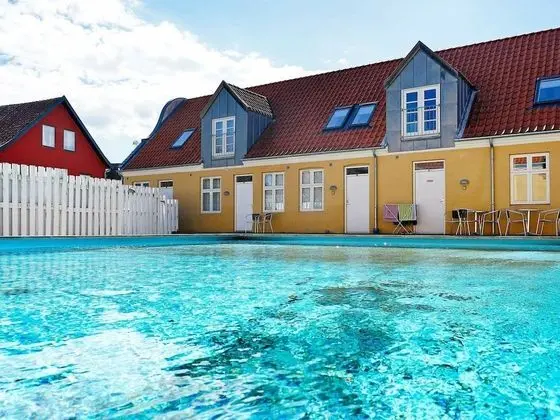 Modern Apartment in Gudhjem With a Swimming Pool