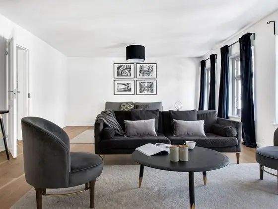 Modern Apartment in the Heart of Copenhagen - Oda Düzeni