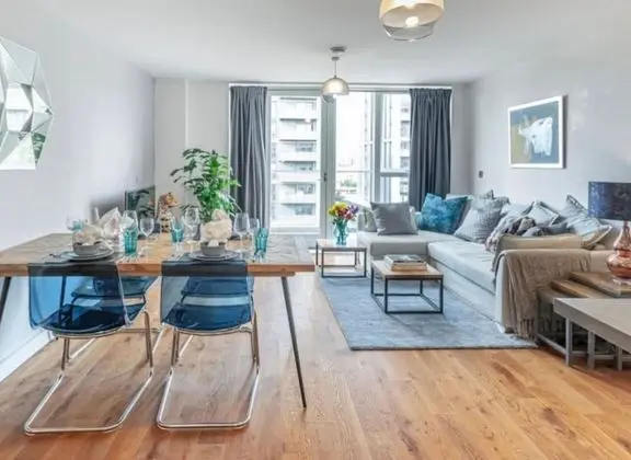 Modern apartment the London Underground