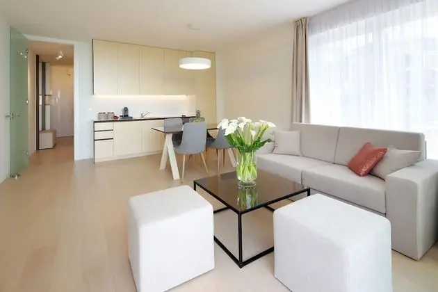 Modern apartment near the sea - Mutfak
