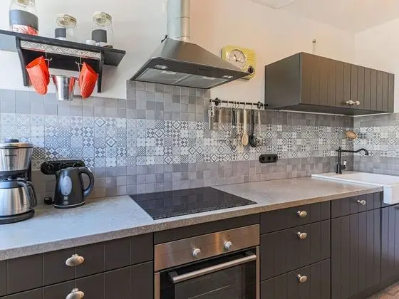 Modern Apartment Near Ski Area in Brixen im Thale - Mutfak