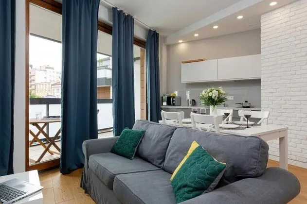 Modern apartment with pool