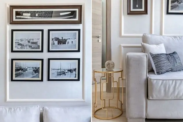 Modern Arabian Themed 1BR Apartment in Dubai Marina - İç Mekan