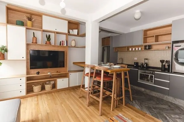 Modern Boutique Apt, in the Heart of La Condesa - Mutfak