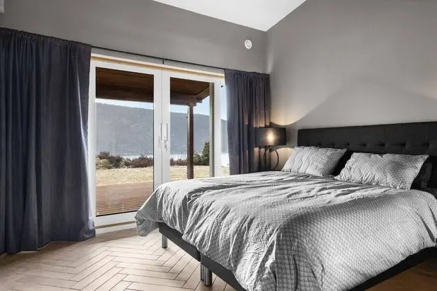 Modern Cabin With a Panoramic View of Oslo Fjord