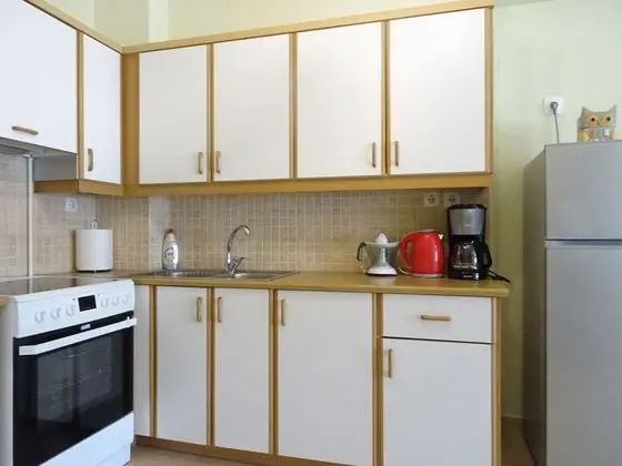Modern Central Apartment with View - Mutfak