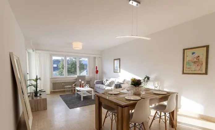 Modern Chic 2BR Apt W Balc close 2 cntr - Oda Düzeni