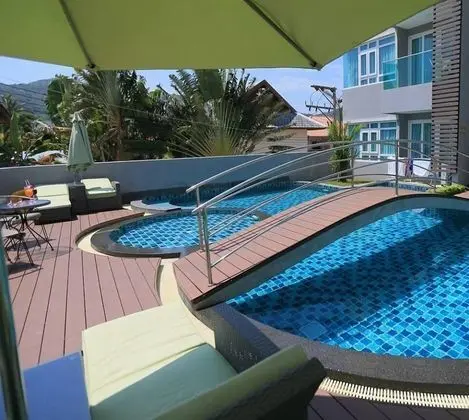 Modern Condo Nai Harn Beach - Havuz