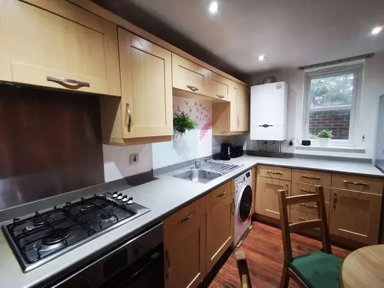 Modern and Cosy Apartment in North London, UK - Mutfak