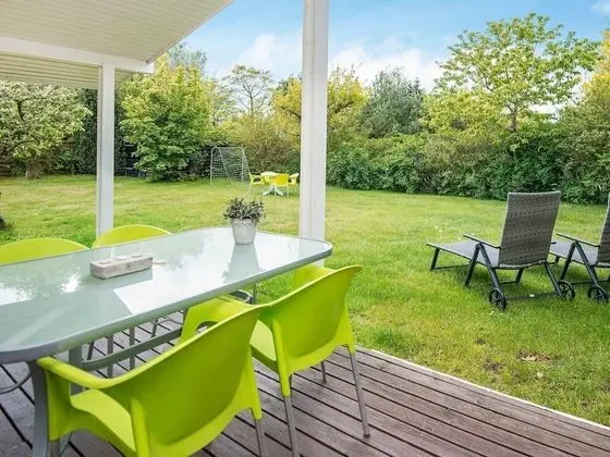 Modern Cottage With Fireplace in Egå