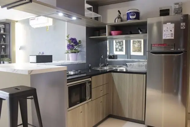 Modern & Cozy 2Br Apartment At Tamansari Tera Residence - Mutfak