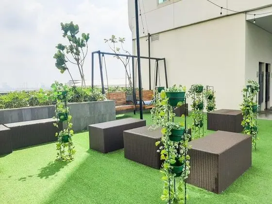 Modern and Cozy Studio Apartment at B Residence - Dış Mekan